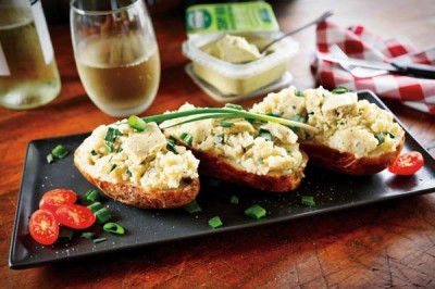 Creamy Herb Twice-Baked Potatoes