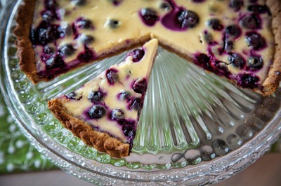 Mustikkapaistos  (Finnish Blueberry Bake)