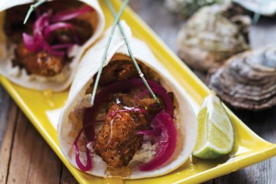 Oyster Tacos