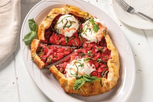 Strawberry Rhubarb Galette