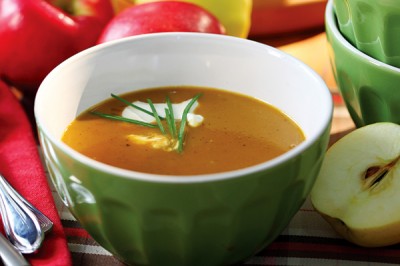 Honey Roasted Apple  & Butternut Squash Soup