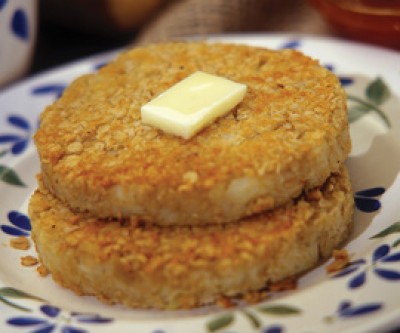 Rolled Oats and Potato Cakes