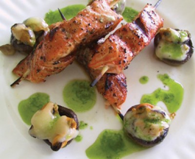 Salmon Skewers