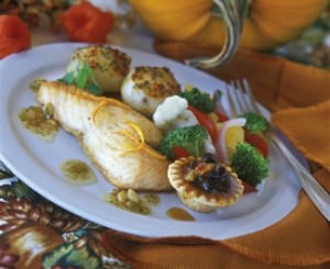 Braised Atlantic Salmon