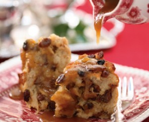 Bread Pudding with Whiskey Sauce