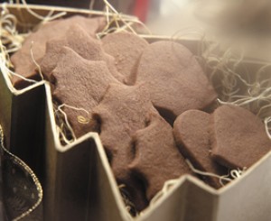 Sheila’s Cocoa Shortbread Cookies
