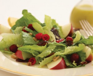 Cranberry Date Salad with Citrus-Honey Vinaigrette