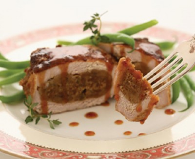 Fig-Stuffed Pork Chops