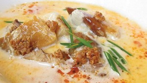 Finnan Haddie & Chorizo Chowder
