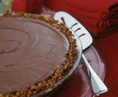 Nut-Crusted Truffle Pie