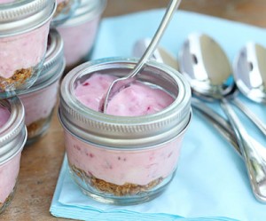 No Bake Easy-to-Take Raspberry Cheesecake No Bake Easy-to-Take Raspberry Cheesecake