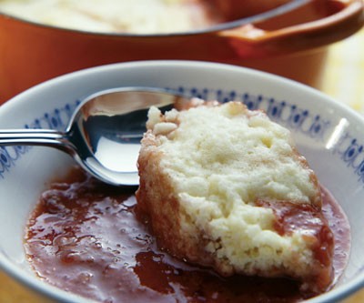 Strawberry Rhubarb Grunt