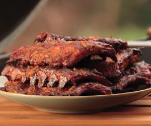 Slow Smoked Pork Ribs with Louisiana Hot Sauce Slow Smoked Pork Ribs with Louisiana Hot Sauce