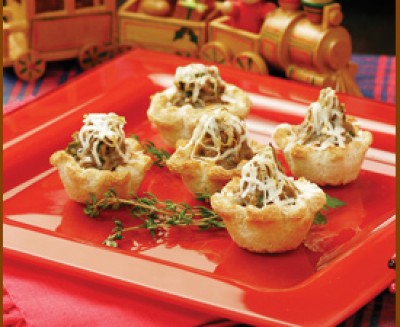 Mushroom Appetizer Cups