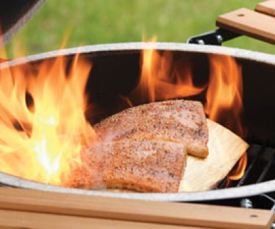 Sugar Maple Planked Salmon