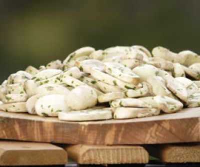 Sugar Maple Planked Mushrooms