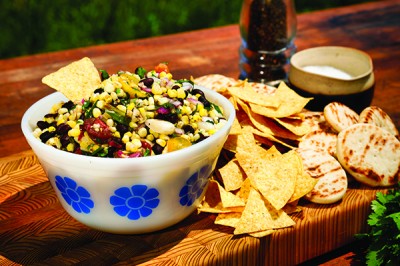 Grilled Corn and Black Bean Salsa