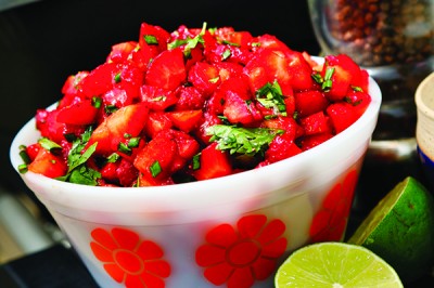 Fresh Strawberry Salsa