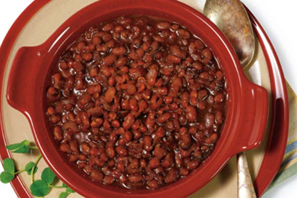 Carole’s Baked Beans with Maple Syrup