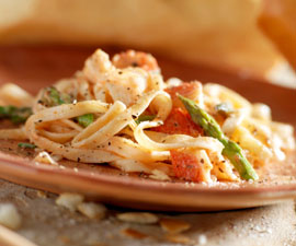 Creamy Lobster Linguini