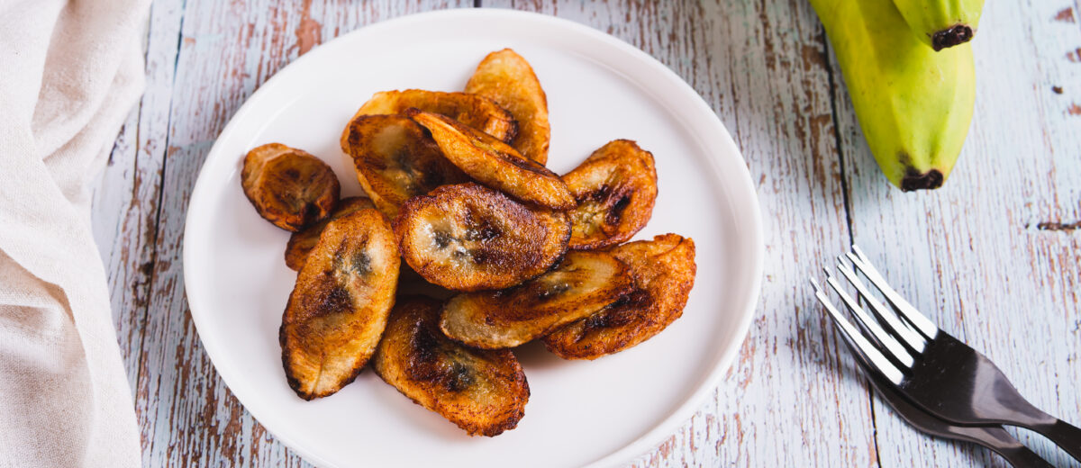 Fried Plantains (Sweet or Savoury)