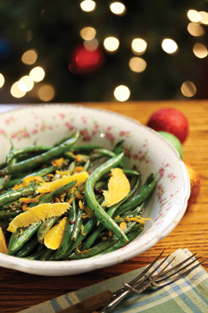 Orange Tarragon Green Beans