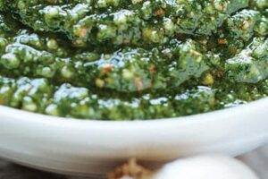 Basil Almond Pesto