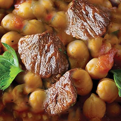 Beef and Chickpea Stew