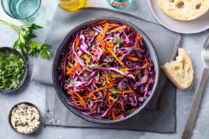 Red Cabbage Slaw with Nova Scotian Cider