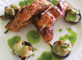 Salmon Skewers
