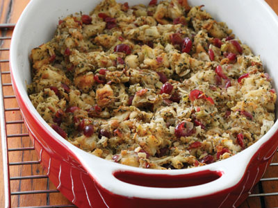 Savoury Cranberry Stuffing
