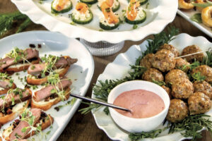 Smoked Salmon Cucumber Bites