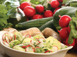 Radish and Cucumber Salad