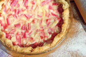 Nina’s Rhubarb Pie