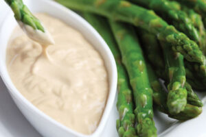Vermeulen Fresh Asparagus with Wasabi-Mayonnaise